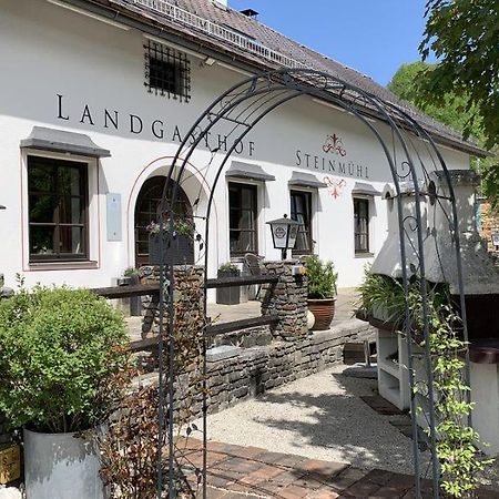 Landgasthof Steinmuehl Hofbauer Fruehstueckspension Und Campingplatz 伊布斯河畔魏德霍芬 外观 照片