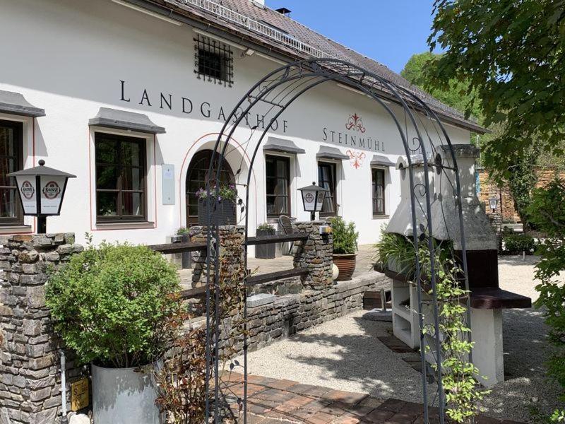 Landgasthof Steinmuehl Hofbauer Fruehstueckspension Und Campingplatz 伊布斯河畔魏德霍芬 外观 照片